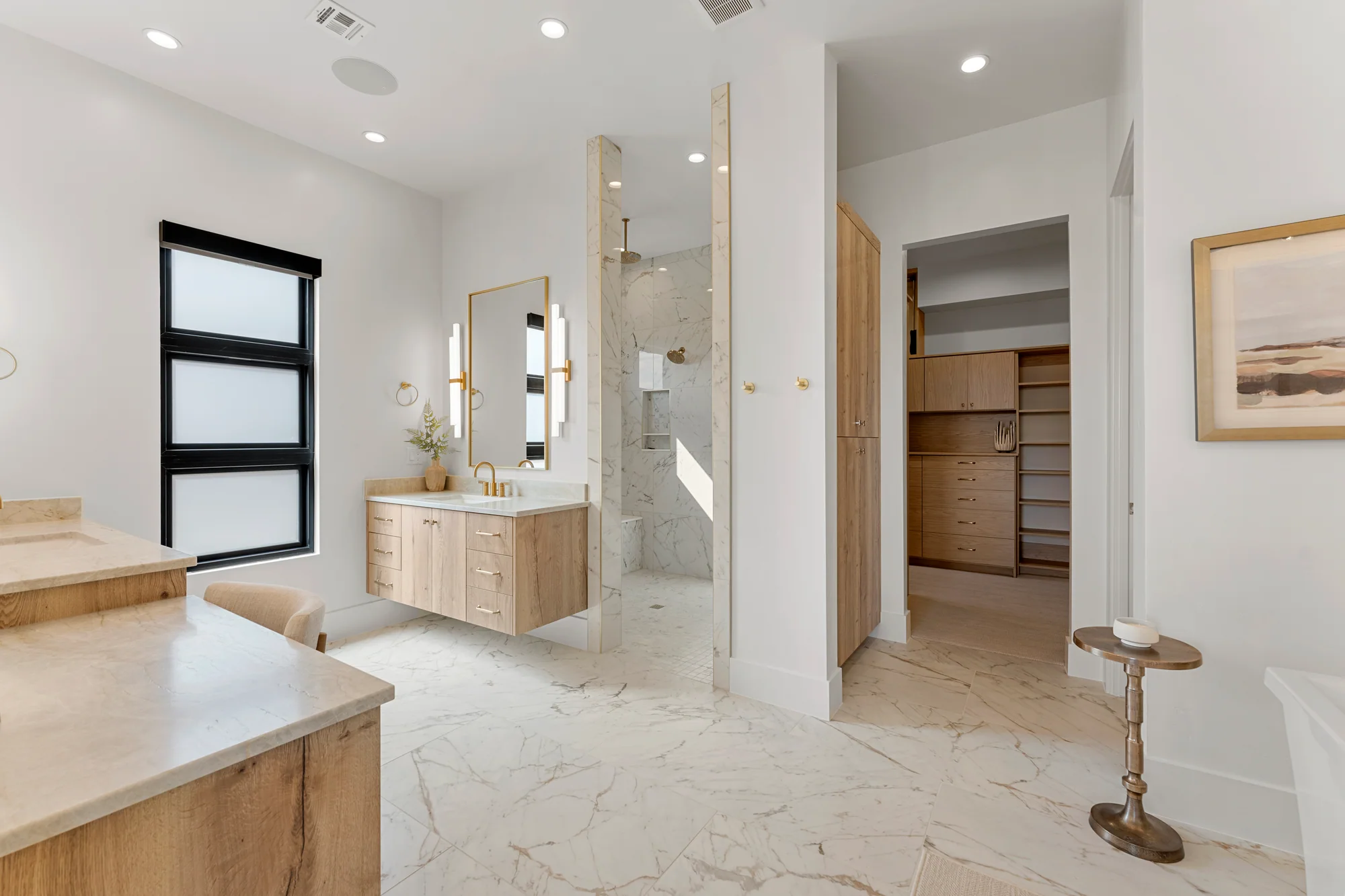 Primary bathroom at Desert Contemporary in St. George, Utah