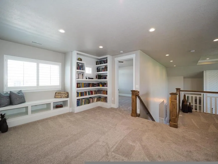 Upstairs loft at Lehi Custom in Lehi, Utah