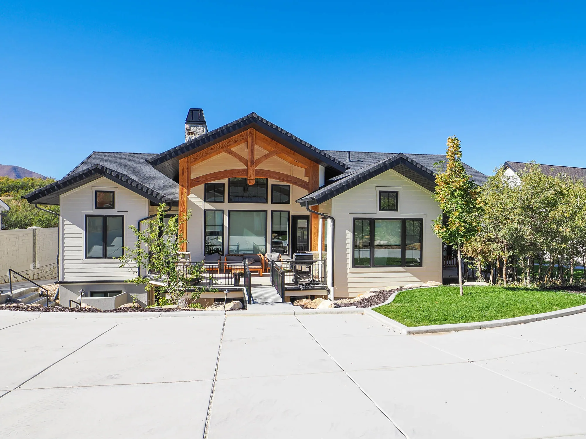 Rear at Mapleton Modern in Mapleton, Utah