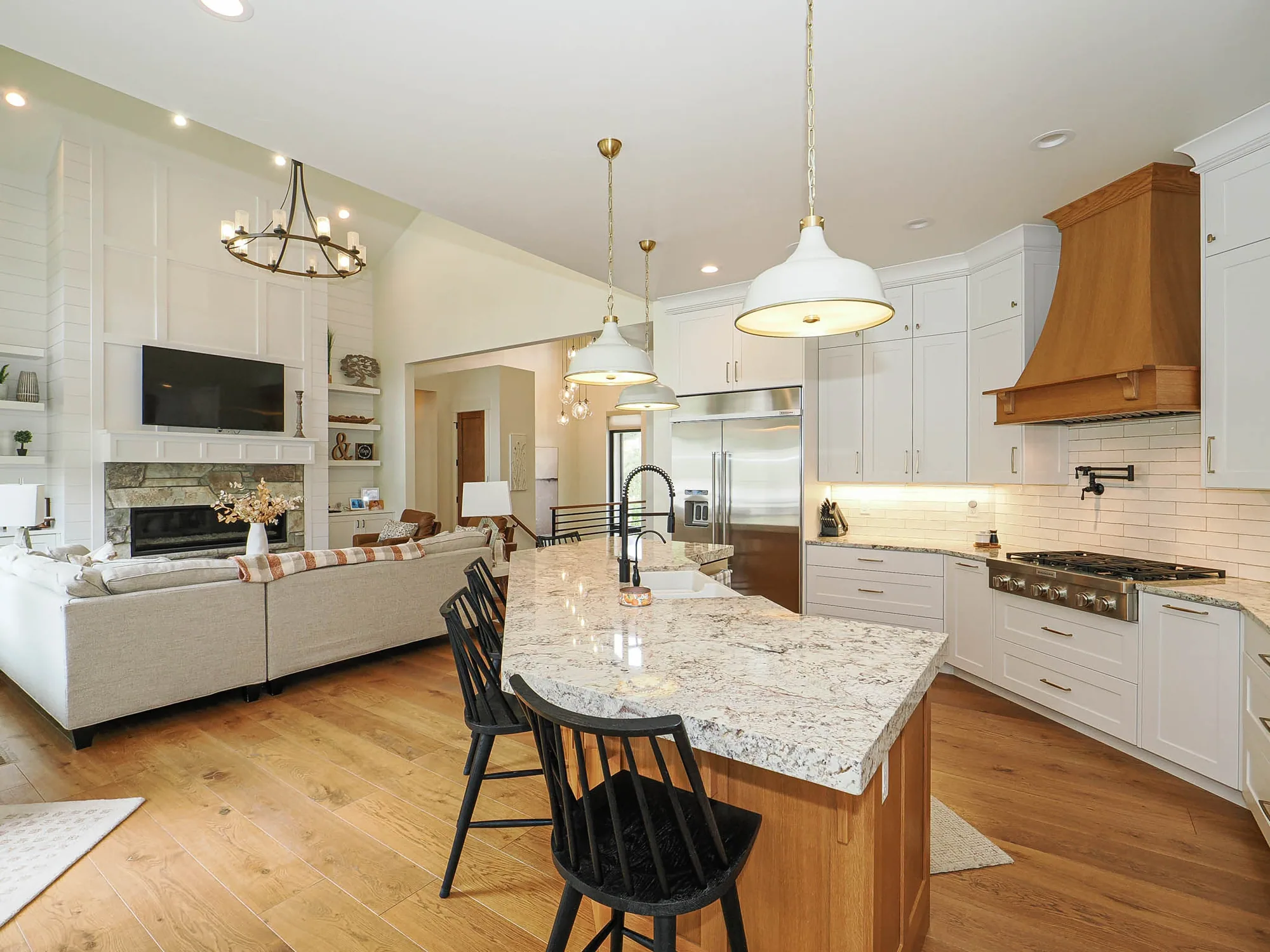Kitchen at Mapleton Modern in Mapleton, Utah