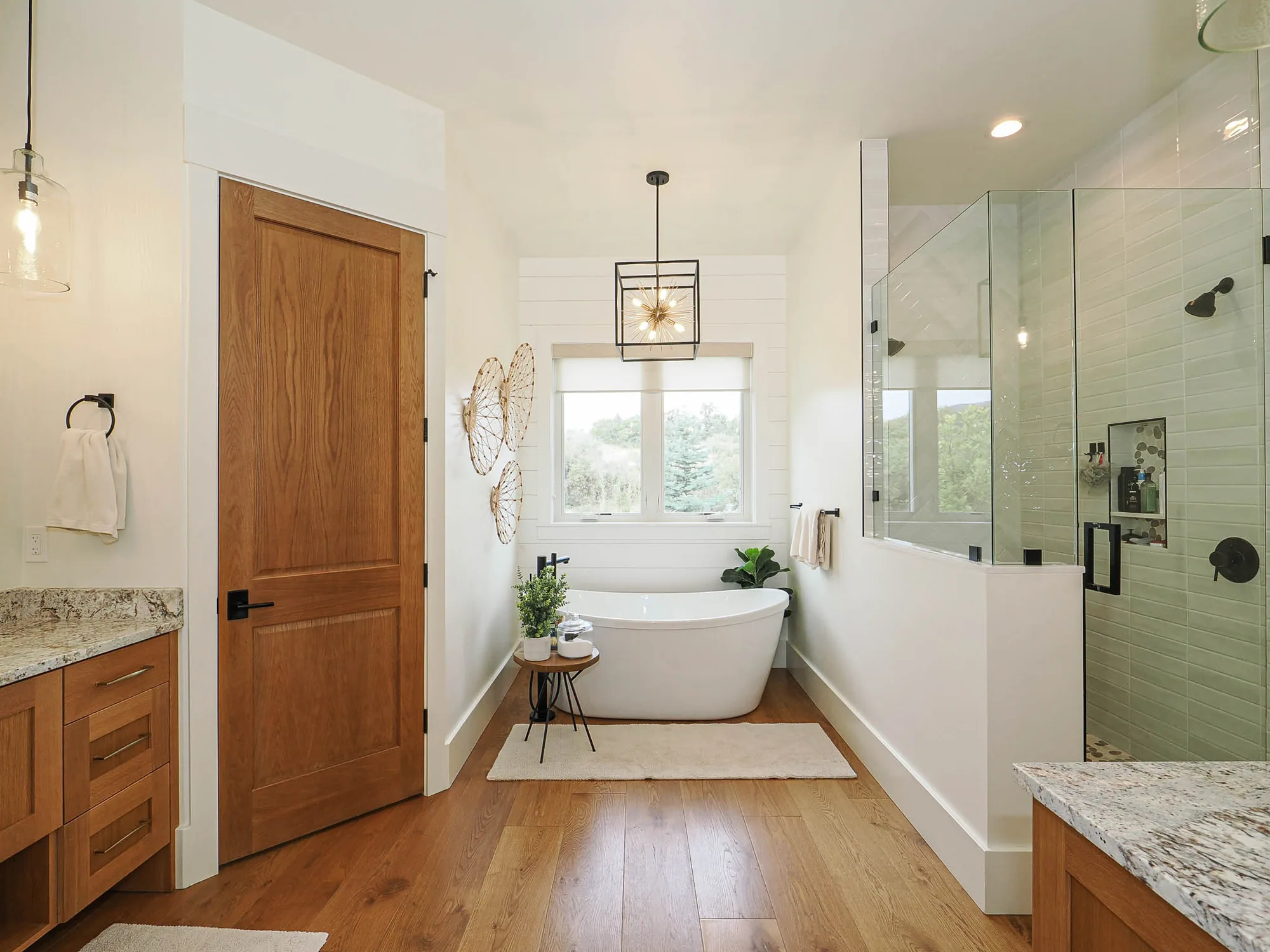 Primary bathroom at Mapleton Modern in Mapleton, Utah