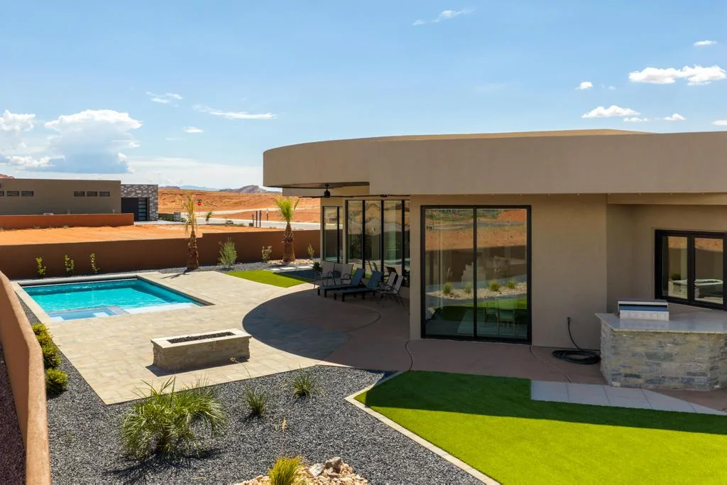 Pool wide at Zion Estate in Hurricane, Utah