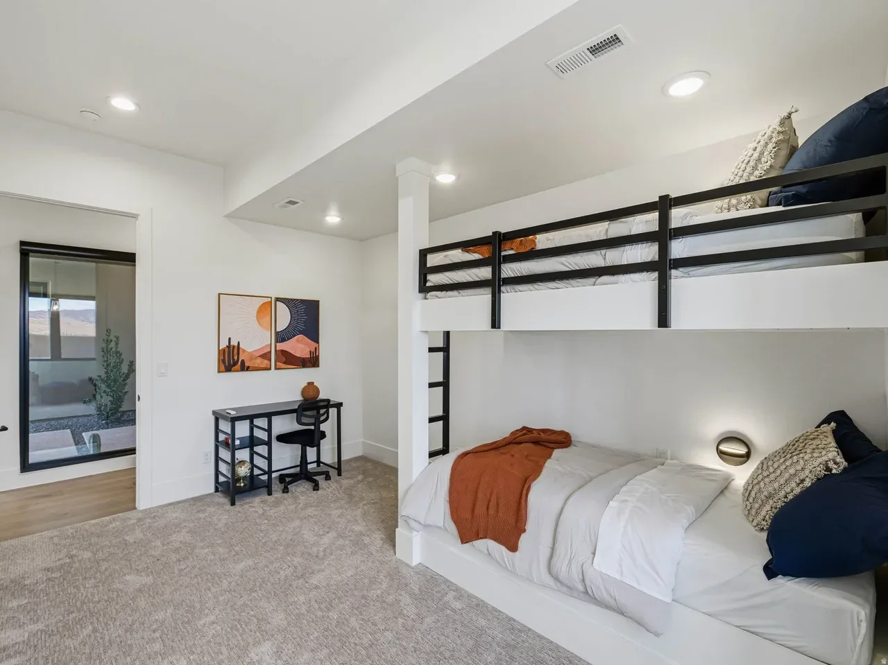Bunk room wide at Zion Estate in Hurricane, Utah